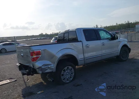 2013 Ford F-150 Platinum z USA, uszkodzony, nr VIN 1FTFW1CT8DFB02217